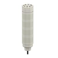 Banner Engineering TL50BGYRAC Tower Lights TL50 Tower Light, Gray Housing: 4-Color Audible Indicator; Voltage: 18-30 V dc or 24 V ac; Environmental Rating: IP50; Input: Bimodal; Colors: Blue Green Yellow Red; 2 m (6.5 ft) Integral Cable
