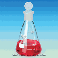 SciLab SL.Fla2618 Erlen-Flask, Stoppered, 500ml, 24/29, Φ98 X h185mm