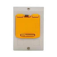 Eaton XTPBXENCFLE55 Insulated Enclosure MMP PB ACCY ENCLOSURE-IEC FLUSH E-STOP S