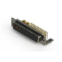 EDAC 630-43W2240-4T3 Mixed Contact D-Sub Connectors Right-angle Power Combo D-Sub Connector