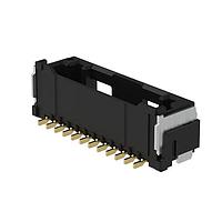 Molex 213225-1211 Headers & Wire Housings CLIK-MATE1.5 SRVT SMT AU 0.1 12P BK