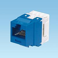 Panduit NK688MBU Modular NK Cat 6 punchdown jack module - Blue