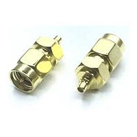 RF Solutions ADP-SMAM-MMCXM RF Adapters - Between Series Adapter SMA Male to MMCX Male