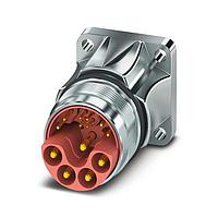 PHOENIX CONTACT 1621570 Straight Male Device/Panel M23 Hybrid 8+4+PE