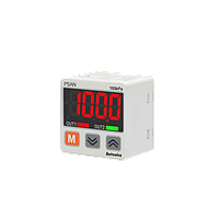 Autonics PSAN-V01CA-RC1/8 Digital Display Pressure Sensors (0.0 ~ -101.3kPa, NPN, Rc1/8)