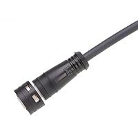 Molex 1204010125 Double Ended DE Cordset 5P FM(90) to M(90) PUR WSOR 1M