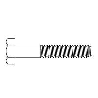 Essentra Components 0325020150 Cap Screw Unslotted Hex Bolt, 1/4-20 Thread, 1 1/2 Lg