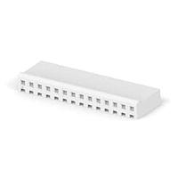 AMP Connectors - TE Connectivity 1-647401-4 Receptacle Housing 14P SL156 HSG W/RAMP LRG OPEN