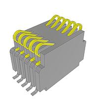 Samtec FSI-105-06-L-D Connectors 1.00 mm One-Piece Interface