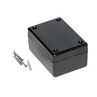 Hammond Manufacturing 1594BWBK Thick Wall Flame Retardant ABS 1.1x2.2x3.2" Black