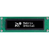 Matrix Orbital OK202-25-USB-OW-E OLED Displays OLED 20 X 2 WHITE EXTENDED TEMP USB