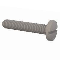 Essentra Components 010640B075 Machine Screw Binder Slotted Screw, #6-40 Thread, 3/4 in Lg