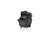 NEUTRIK NE8FAH-C5-AE Horizontal PCB Mount RJ45 Receptacle RECP etherCON CAT5e A  - PCBH - asymmetrical ESD-safe push tab