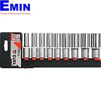 Yato YT-3855 Hexagonal deep socket set 9pcs 3/8"