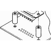 AMP Connectors - TE Connectivity 443279-3 D-Sub Tools & Hardware SPACER LOW PROFILE PLTD BULK