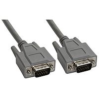 Amphenol Cables on Demand CS-DSPMHD15MM-015 RS-232 Cable CABLE, HD15M/M DBL SHD 15' (Not for VGA)