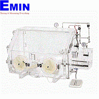 DaiHan GLOB220 40mm PmmA Vacuum Glove Box Complete Set (212 Lit, 2 Ports, 8″(Φ203mm))