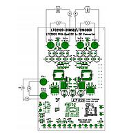 Analog Devices DC543A Voltage Regulator - Switching Regulator LTC2920-2CMS8 LTC1628CG - LTC2920 with D