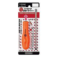 Vessel TD-410 FAMIDORA" Reversible Blade Screwdriver