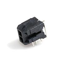 Molex 43045-0223 Shrouded Microfit 3.0 RA PTH Clip 30Au DR 2 Ckt