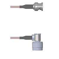 Amphenol Custom Cable Q-0M02G000H007i RF Cable Assemblies BNC-SP/N-RP G142 7I