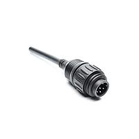 Amphenol Tuchel CA0161A22613012 DC Power Cords Ecomate 7 Position (6 +PE) Circular Molded, Std. Strain relief, Male to Leads, 16AWG, PVC, TC-ER, UL  Flexible Cable Assy, 13 Meter