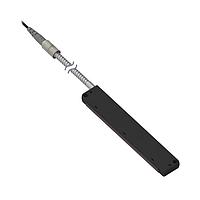 Banner Engineering PGIRS66U-100 Plastic Fiber Sensors Plastic Fiber Group Array: Opposed Mode; 100 mm Fiber Array 125 x 0.25 mm core; Die Cast Rectangular Housing with coupled 2 m 1.5 mm core diameter plastic fiber; free cut