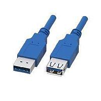 Adam Tech CA-USB3-AM-AF-3FT USB CABLE A RCPT TO A PLUG 3'