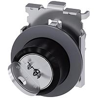 SIEMENS 3SU10604LF110AA0 Key Operated KEY SW, 2POS, MTND, KEY REMOVAL IN ALL