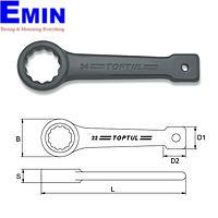 TOPTUL AAARA0A0 Slogging Ring Wrench (100mm, L=435mm)