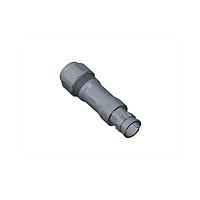Amphenol LTW ABD-08BMMC-LL7AP0 Straight Ceres, Standard Size, Plastic, 5A, 08 pins, Male Connector, Male Contact, Straight, 2 Points Lock, Crimp, Field Installable, F5.0 - F10.0mm, IP67