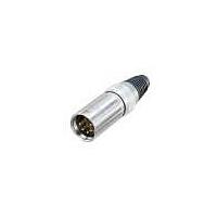 NEUTRIK NC5MX-HD Cable Connectors Cable end X 5 pin male stainless/gold