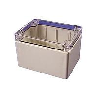 Hammond Manufacturing 1554G2GYCL Enclosures General Enclosure - Grey/Clear Lid - 4.7 x 3.5 x 3.2in - Polycarbonate - N4X