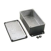 Hammond Manufacturing 1590WP1FBK Die-cast box Diecast Alum Flanged 6.01x1.81x3.24"Black