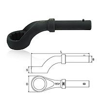 TOPTUL AAAV4646 Single Ring Wrench Offset (46mm L=274mm)
