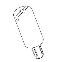 Amphenol Piher JPEPL5012RO Shaft Shaft PT10 FIG,3 Red