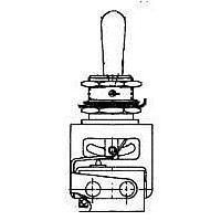 Honeywell 13AT10 Toggle Switches Toggle SW DPDT 2POS SCRW TERM STD LVR