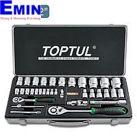 TOPTUL GCAD3401 34PCS 1/4 inch & 1/2 inch DR. Socket Set