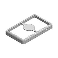Masach Tech MS302-10F-NS EMI/RFI Shield Frame, Two-Piece 30.2 x 18.9 x 3mm Two-piece Drawn-Seamless RF Shield/EMI Shield FRAME (Nickel-Silver)