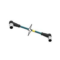 Molex 1300480160 Sensor Cables / Actuator Cables MIC 4P M/MP 90/90 D-CODED 0.6M