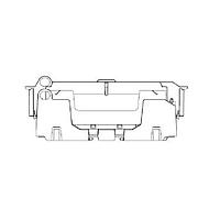 Eaton Bussmann CVRI-RH-60030 Indicating FUSE BLOCK COVER for HM60030 W/IND
