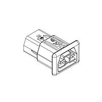 Anderson Power Products 2002G6-BK Housings SAF-D-GRID STD RCPT 2.5MM PANEL BULK