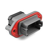 Amphenol SINE Systems AT04-12PA-PM14 Connectors 12 Pin Rcp Pnl Mnt A SelfThread Gy Sl Ca