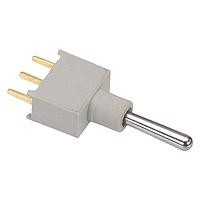 Carling Technologies 2M1-SP1-T8-B0-M1QE Toggle Switches 1-pole, ON - None - ON, 5A/2A 125VAC or 28VDC/250VAC not HP rated, Non-Illuminated, Sealed  X-Large Bat Mini & SubMini Switch with  Solder Lug  UL Recognized CSA Certified