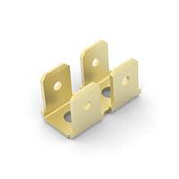 AMP Connectors - TE Connectivity 41291 PC Tab .250 FAST TAB BR