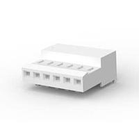 AMP Connectors - TE Connectivity 3-641191-6 Receptacle Housing 06P MTA100 CONN ASSY WHT LF