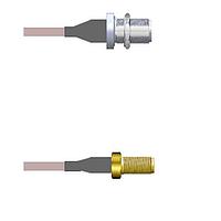Amphenol Custom Cable Q-1U02V0005048i RF Cable Assemblies N-SJB/SMA-SJ G316 48I