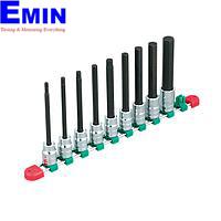 KTC TBT4L09H sq. Long Hex Bit Socket Set (1/2", 9pcs)