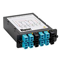 Panduit FCT-7ZC Fiber Optic Cable Assemblies QuickNet Fiber Tap Cassette; front live