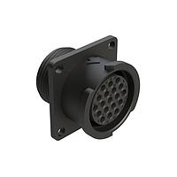 Amphenol SINE Systems FLS014N19S03 Connectors 19 POS SQUARE FLANGE RECEPT